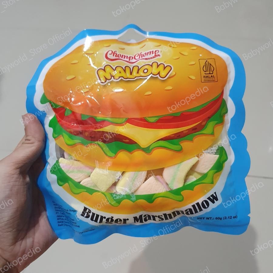 

Chomp Chomp Burger Mallow Marshmallow Burger IMPORT 60gr