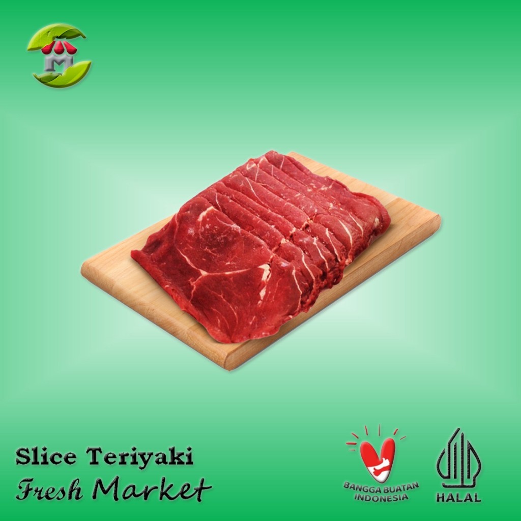 

[JAKPUS] Daging Sapi Slice Teriyaki Pack 500gr