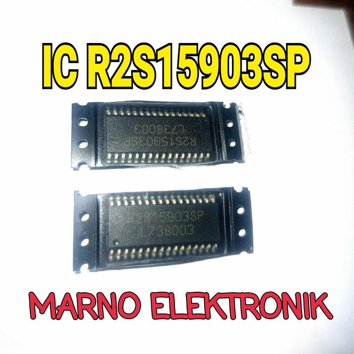MR ELECTRO IC R2S15903SP IC TV TABUNG CRT SHARP IC TONE CONTROL R2S15903 SHARP