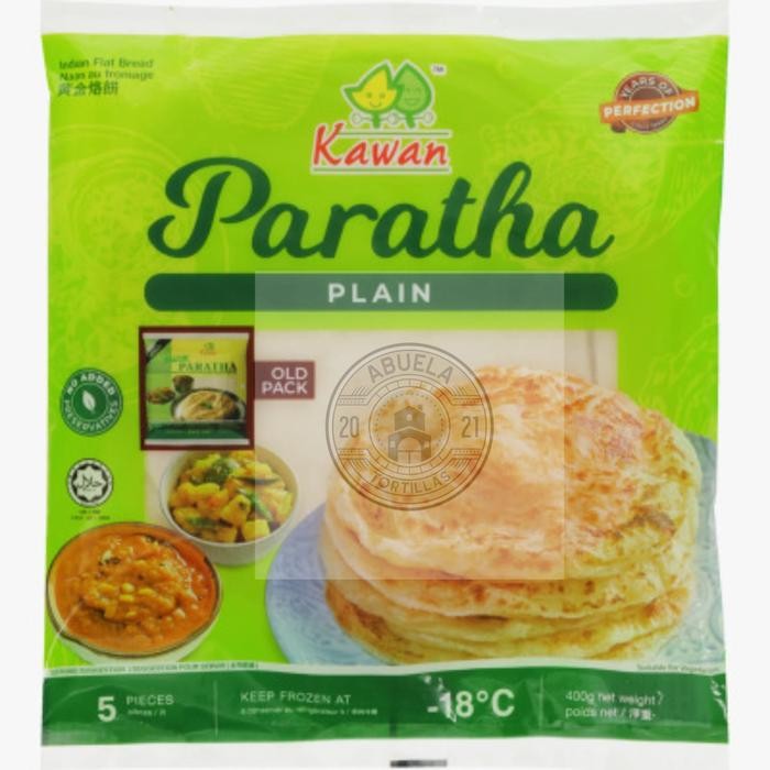 

KAWAN FOOD Paratha Plain isi 5pcs 400gr