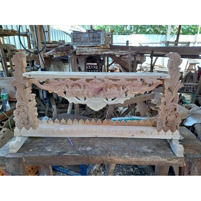 jagrak pusaka isi 5 kayu jati ukiran naga 3d bk  sengkelat majapahit mataram kartosuro  Surakarta Yo