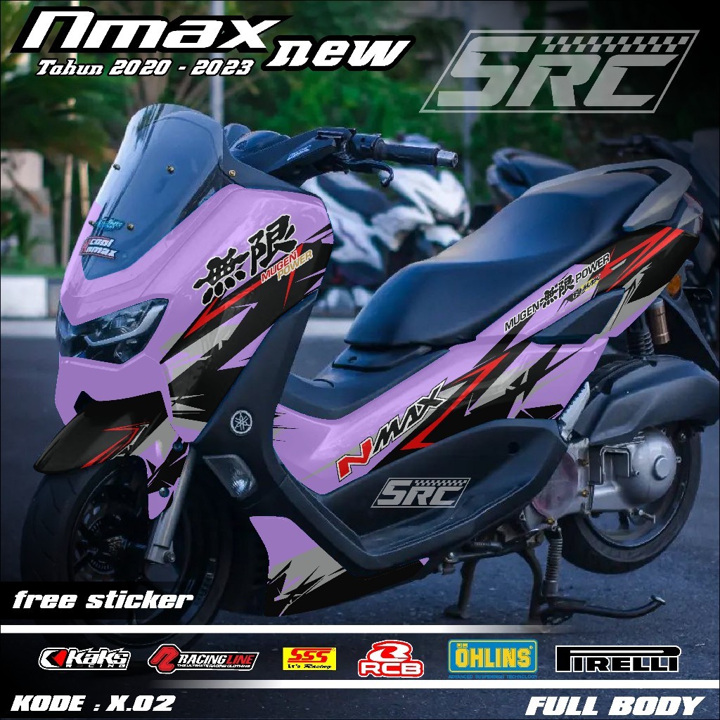 COD Decal Sticker Full Body All New Nmax 2020 2021 2022 2023 2024 Decal Sticker Full Body Nmax New M