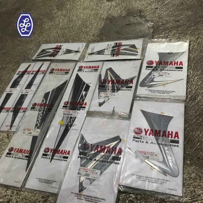 STICKER / STRIPING YAMAHA VIXION OLD /LAMA 2007- 2008 - 2010 ORIGINAL YGP MERAH / HITAM