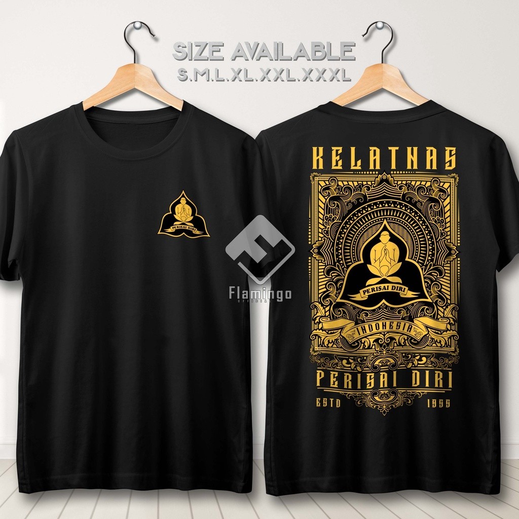 Kaos Pencak Silat Perisai Diri Kelatnas Indonesia Baju Perguruan Bela Diri Keluarga Silat Nasional M