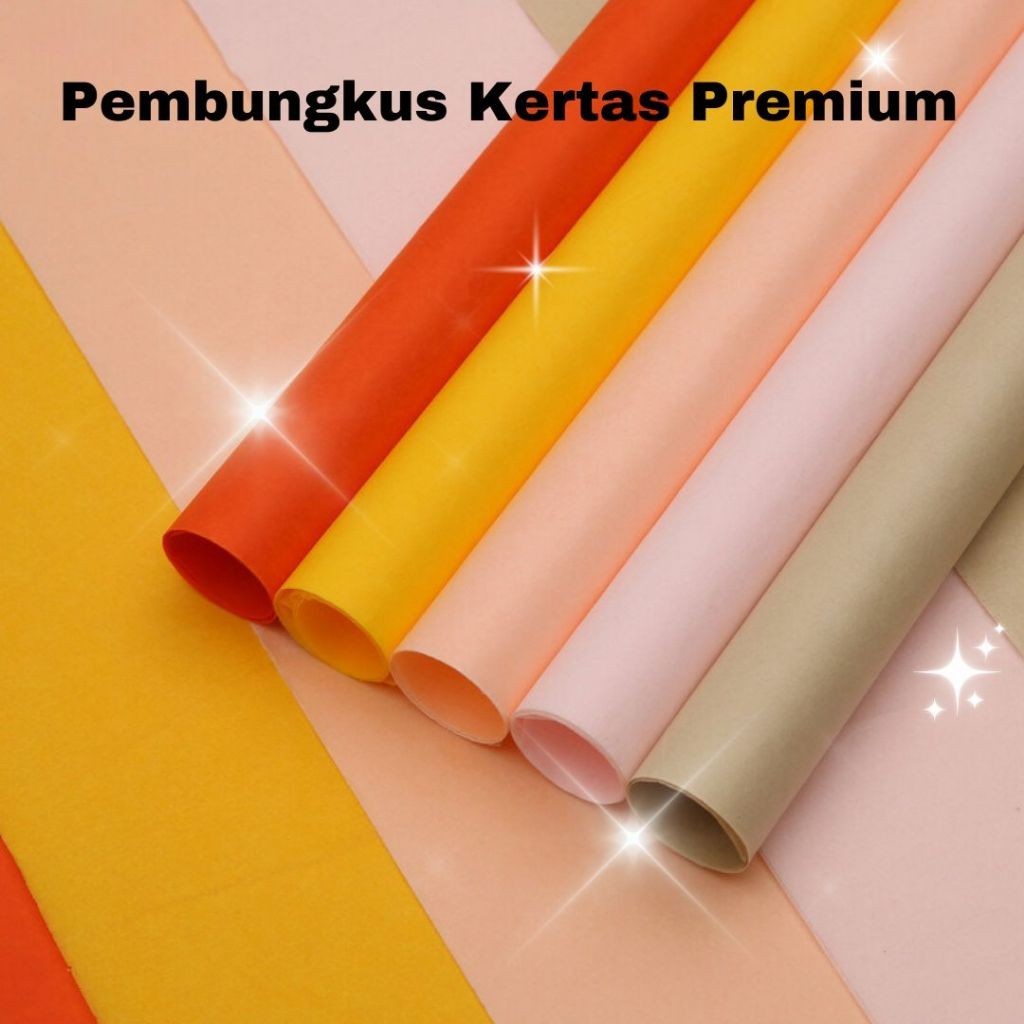 

5 LEMBAR Kertas Pembungkus Bunga / Wrapping Flower / Flower Wrapping WATERPROOF KERTAS BUNGA / PEMBUNGKUS BUNGA / Kertas Buket Bunga DO