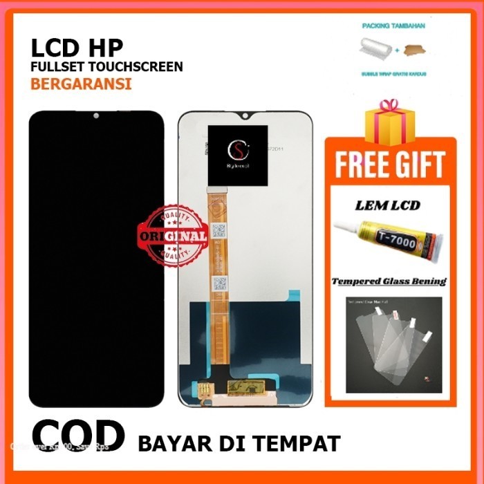 Sparepart LCD OPPO REALME C21Y /C25Y FULLSET Touchscreen ORI
