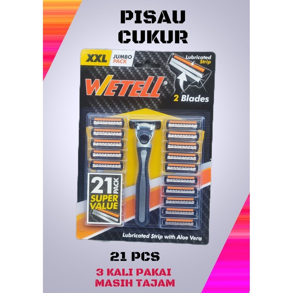 PISAU CUKUR KUMIS/PISAU CUKUR JENGGOT/PISAU CUKUR BULU