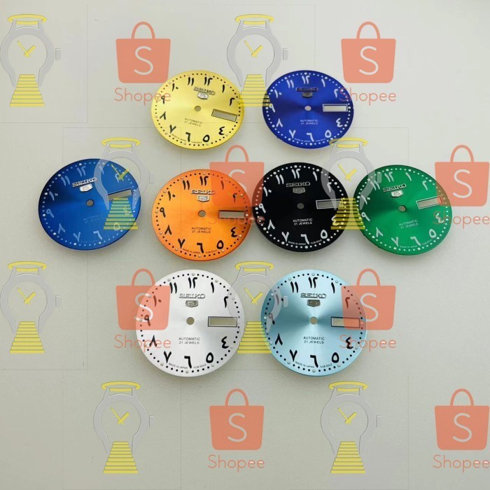 Seiko Mod Seiko 5 Arabic Index Dial NH36 28.5mm