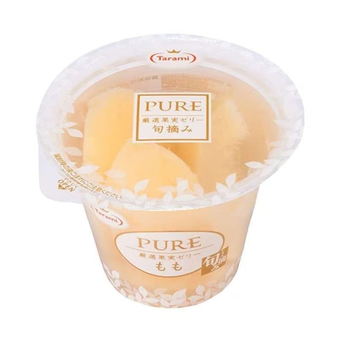 

Tarami Pure Orange Mandarin Peach Jelly / Jeli Agar 270 Gr - Peach