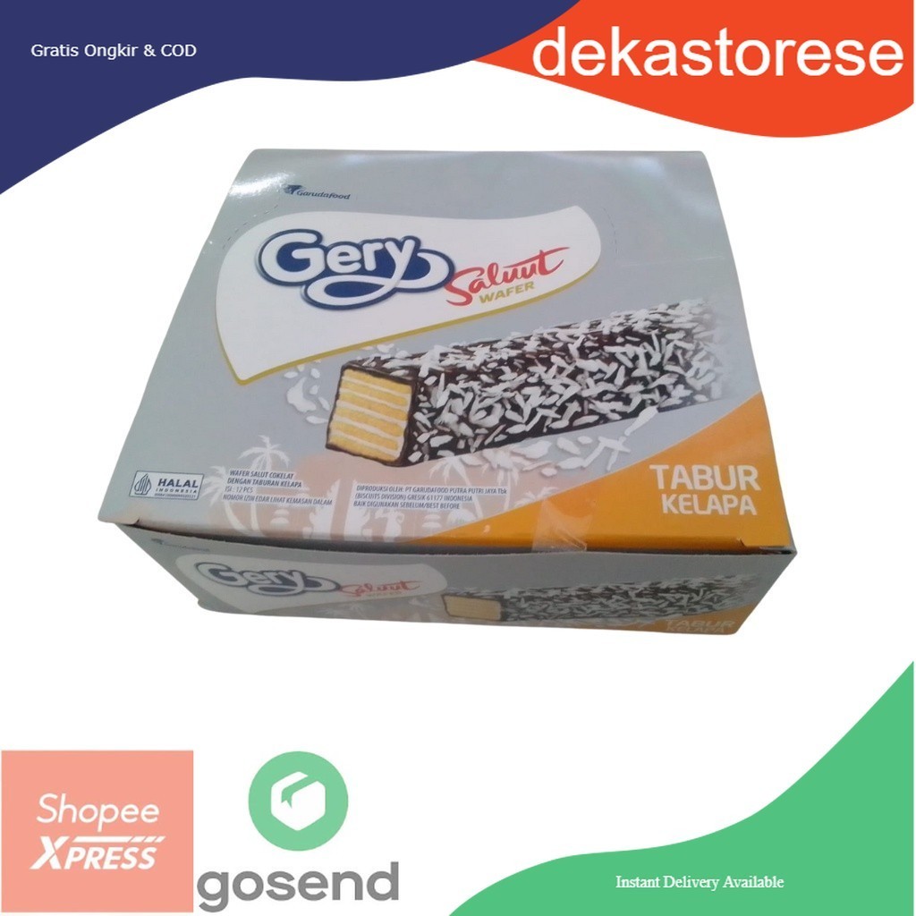 

GARUDA FOOD GERY SALUUT WAFER BOX isi 12