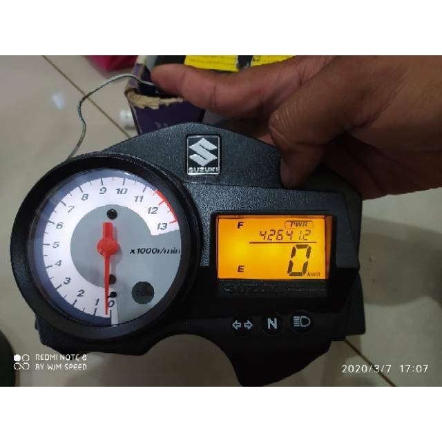 Spidometer satria fu cbu ayam jago thailand