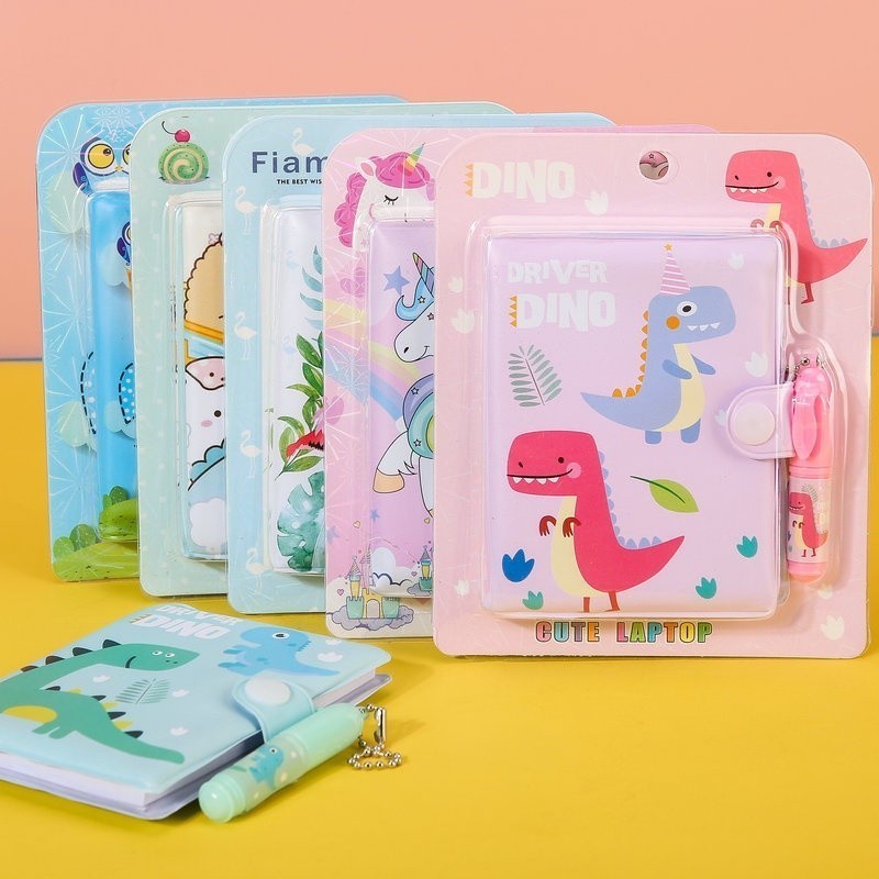 

ACEH.ANSJ 131086 Set Mini Note Book Notes Karakter Unicorn Free Pena Kartun Lucu Kreatif Untuk Anak Anak Buku Catatan Lucu Dengan Pulpen