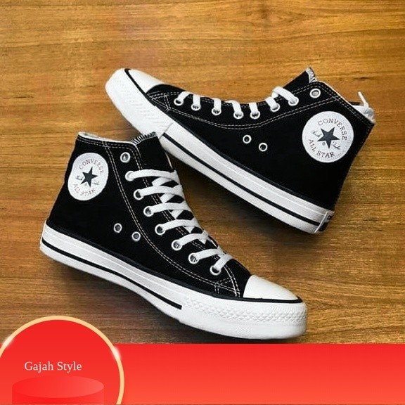 Terbaru Sepatu pria Sepatu Convrse Tinggi / Sepatu Boot All star