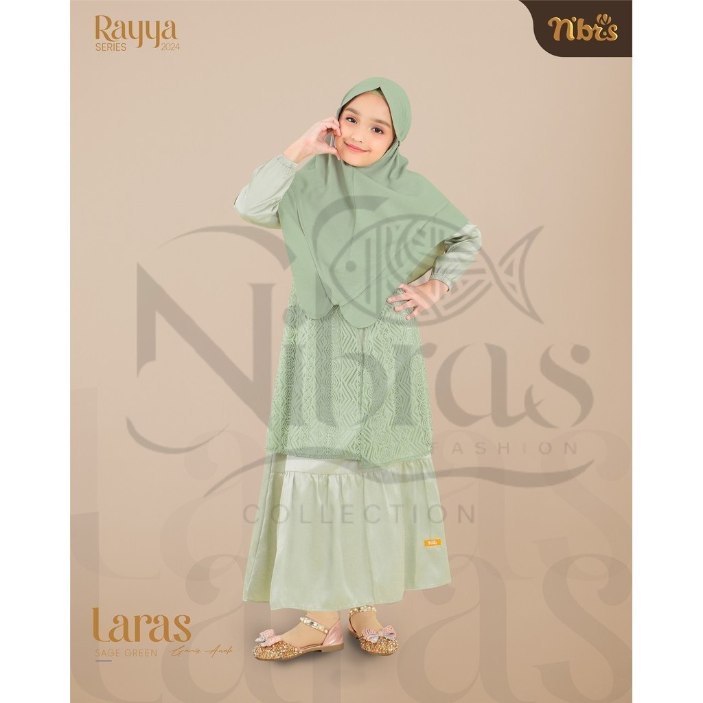 Nibras - Laras Gamis Anak Perempuan by Nibras Original