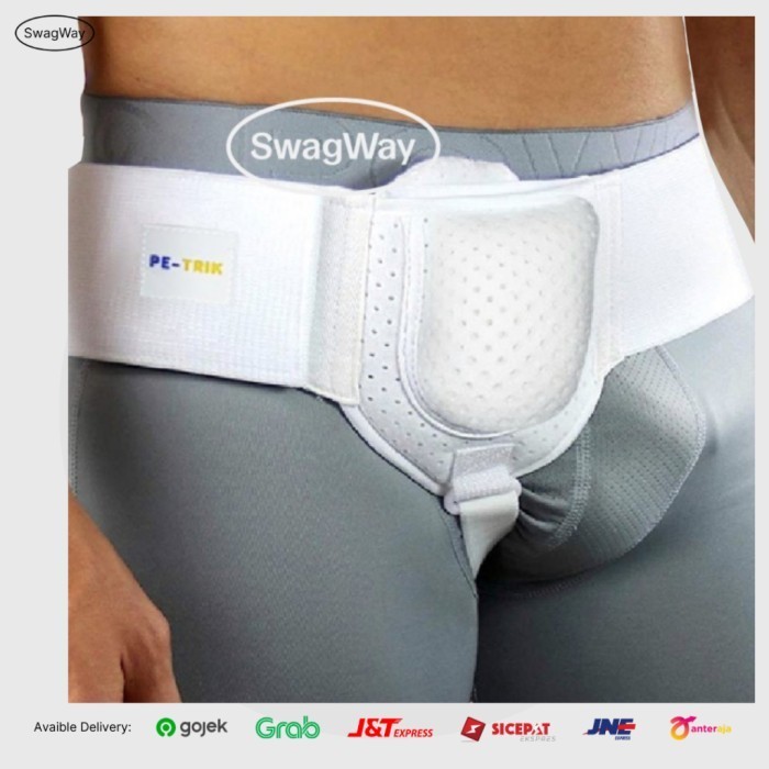 Sabuk Celana Dalam Terapi Hernia Obat Turun Berok CD Supporter Pants - CETURO-1PAD