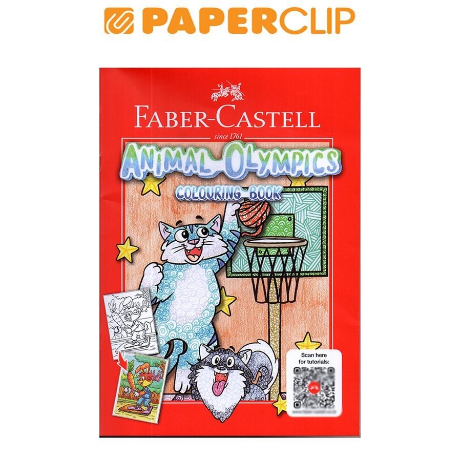 

BUKU MEWARNAI FABER CASTELL 104021 : ANIMAL OLYMPICS