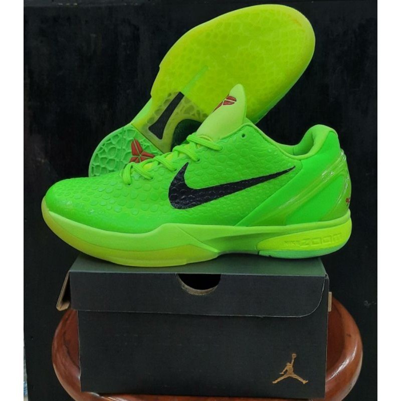 sepatu basket Nike Kobe 6 green
