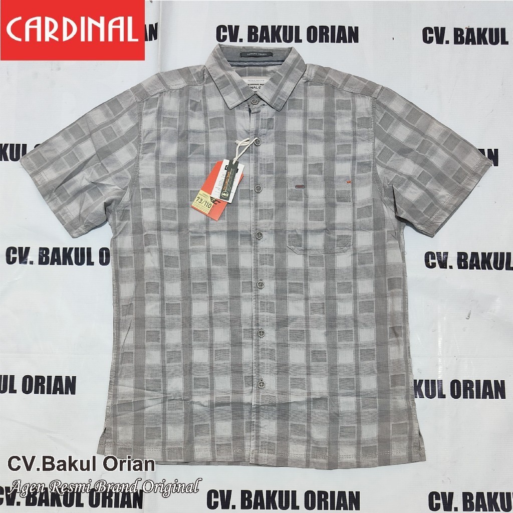 Promo Kemeja Pria Baju Cowok Cardinal Original - EAKAR01374P