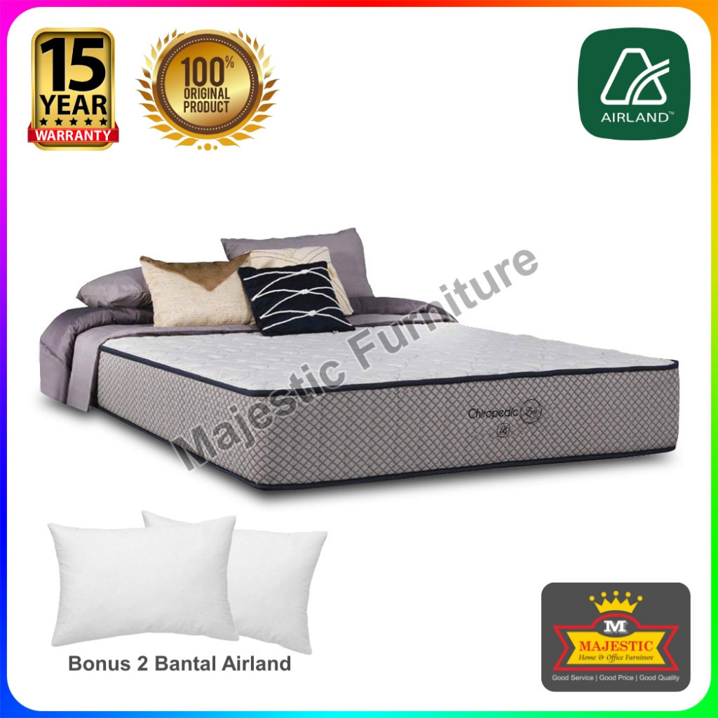 Kasur Springbed Airland Chiropedic Zen - 90/100/120/160/180/200 - Airland Springbed (Jogja)