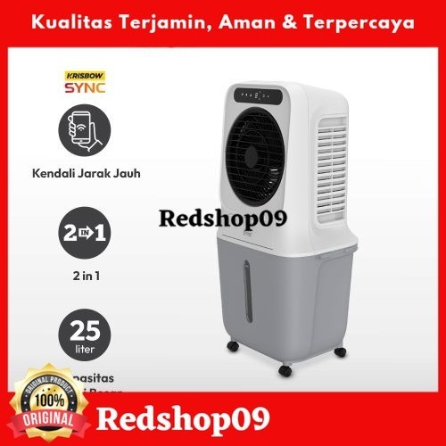 Ace Krisbow Sync Smart Air Cooler 25 ltr Ice Conditioner Pendingin Ruangan/Air Cooler