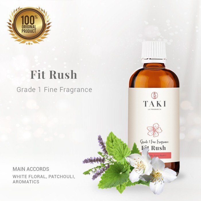 TAKI Oil Biang Parfum Fit Rush Inspirasi Gucci Rush 1 - 10ml -lr