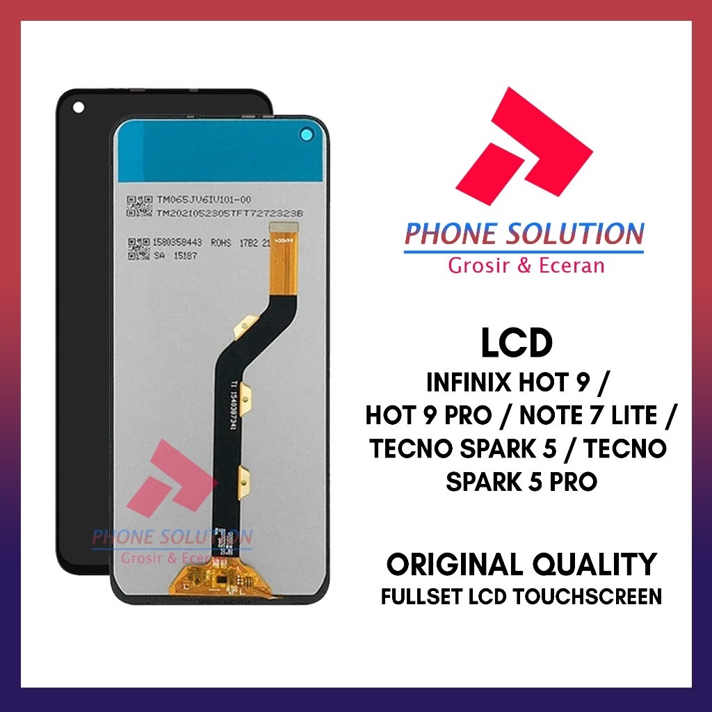 Grosir LCD Infinix Hot 9 / LCD Infinix Hot 9 Pro / LCD Infinix Note 7 Lite / LCD Infinix Tecno Spark