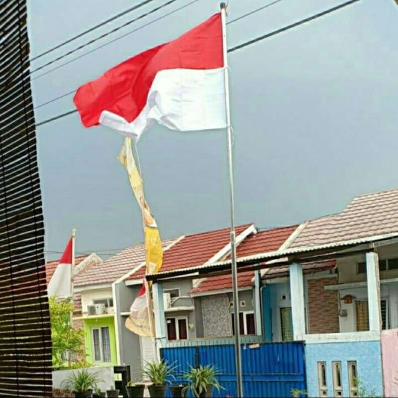 Tiang Bendera 3m Galvanis