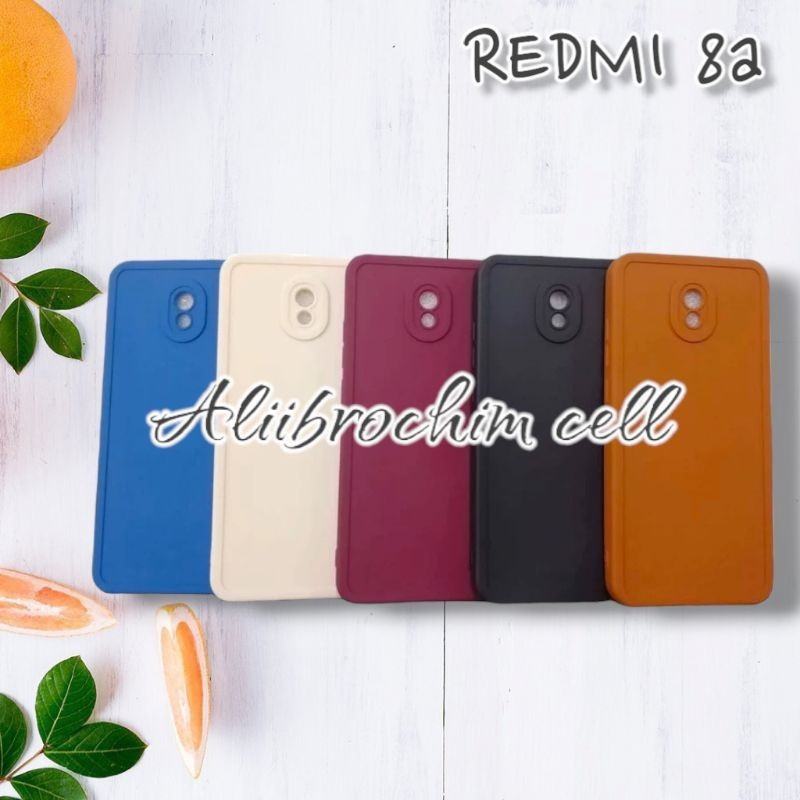 Silicon Casing Redmi 8a Softcase Macaron Pro Camera Original TPU
