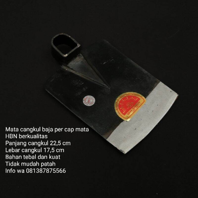 cangkul baja cap mata tiga HBN berkualitas