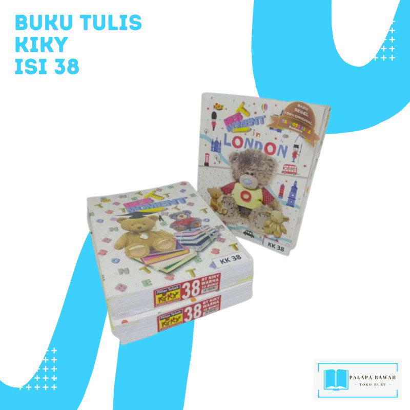 

KIKY Buku Tulis 38, 58 Lembar KIKY 38/58 Lembar _Balqis asahan Shop