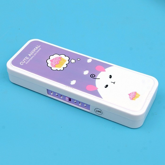 

NEW! BEST SELLER Kotak Pensil 2 Tingkat Anak-Anak dengan Sandi / Password Model Terbaru - Purple Sweet