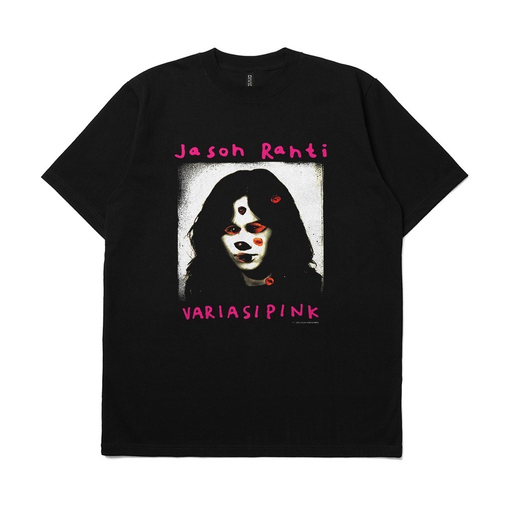 【COD】 NEW T-shirt Band Jason Ranti Variasi Pink KAOS