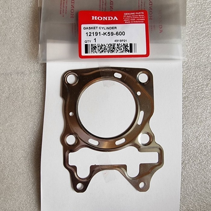 Paking Head Blok Seher K59 Vario 150 Esp 2015-2018 Original Honda