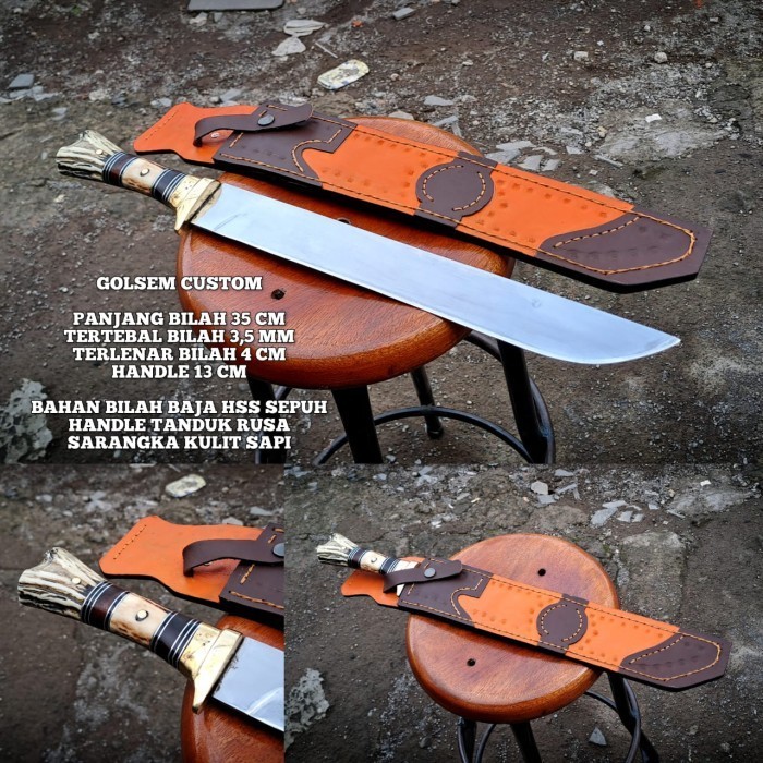 

THEART> GOLSEM CUSTOME TERBARU, BILAH 35 CM