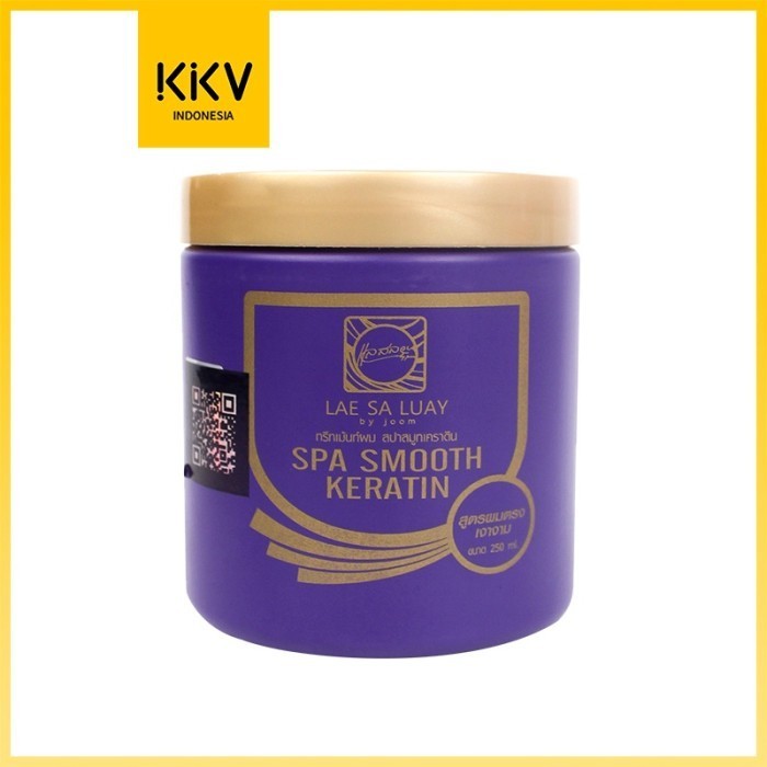 GK KKV LAE SA LUAY Hair Spa Smooth Keratin 250ml Masker Rambut