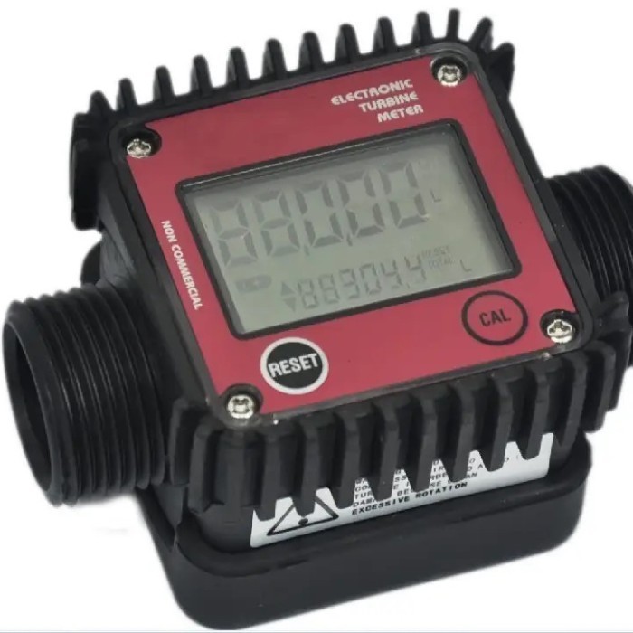 Flow meter minyak digital Flow meter solar digital derat 1 inch
