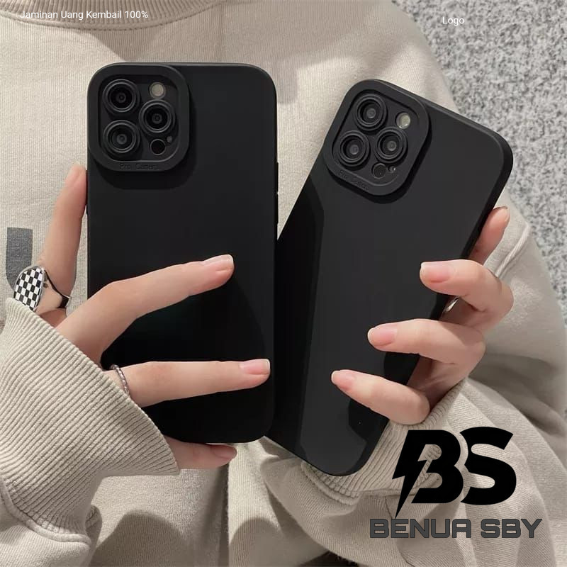 SOFT CASE PRO CAMERA BLACK HITAM ONLY FOR ASUS ZENFONE MAX PRO M2 MAX PRO M1 LIVE L2 LIVE L1