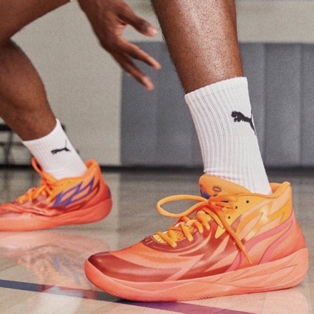 Sepatu basket Puma MB02 Supernova Red premium original high quality