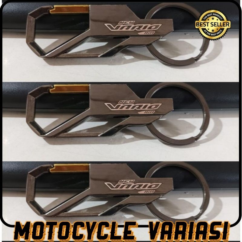 Gantungan kunci motor Gantungan Remote Honda New Vario 160 Gantungan kunci Logo Vario