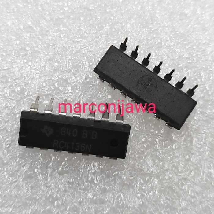 RC4136N ic dip14pin -MDN67