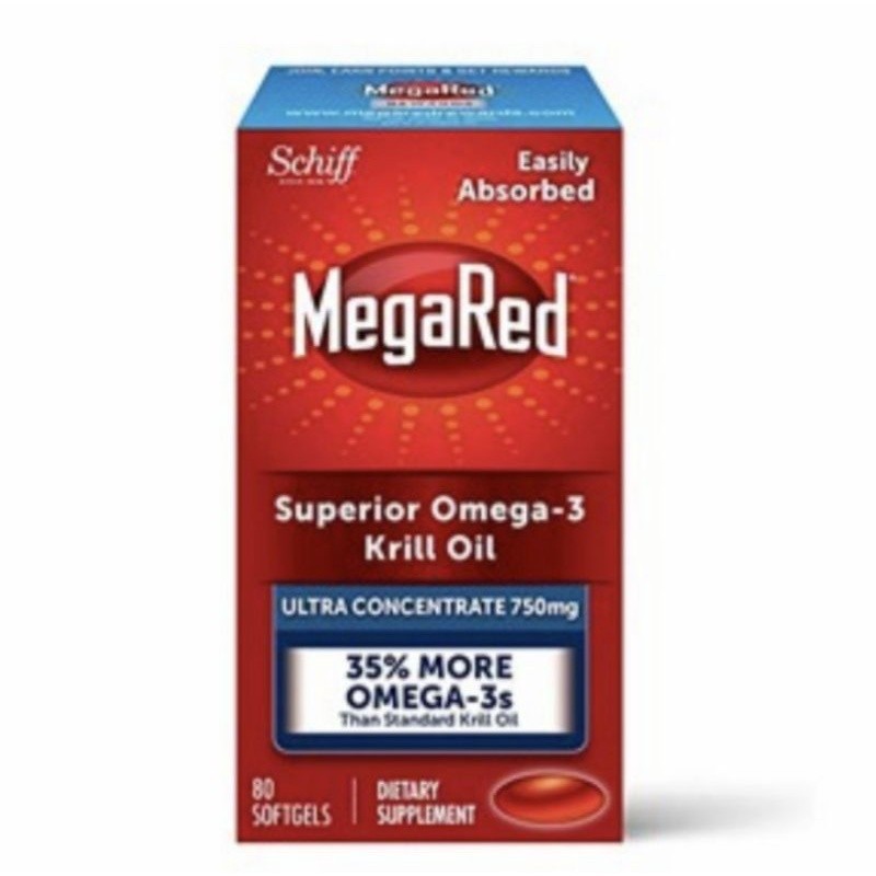 Mega Red Superior Omega 3 Krill oil Asli Original Megared Softgel Terpercaya Dan Terbaik