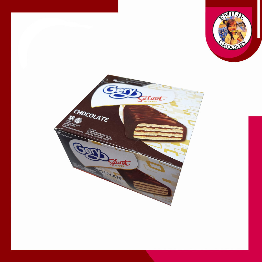 

Gery Salut Saluut Wafer Coklat Chocolate Renceng Isi 24Pcs 24 Pcs