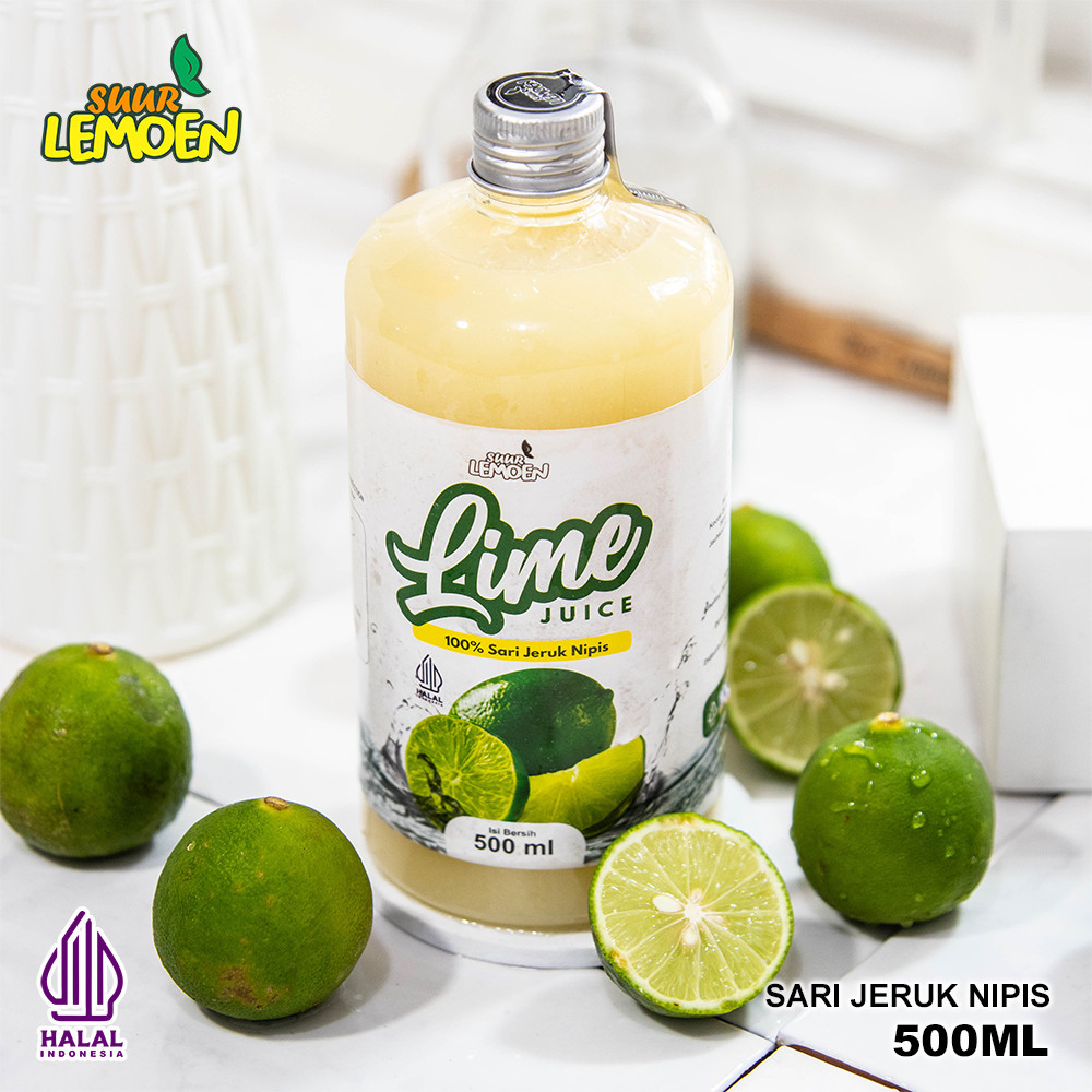 

Suur Lemoen - Sari Jeruk Nipis Murni / Pure Lime Juice 500ml / suurlemon_cornera