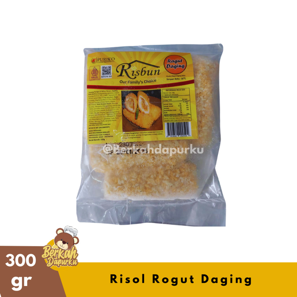 

Risbun Risoles Rogut Daging 300g Risol Gurih Termurah