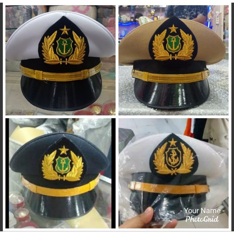 TOPI PET TARUNA PELAYARAN/TOPI PET PELAYARAN/ TOPI PELAYARAN/TOPI