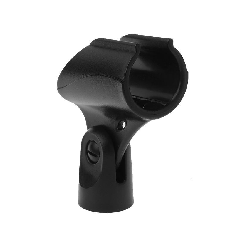Microphone Mic Clip Holder for Shure Mic Stand, Black