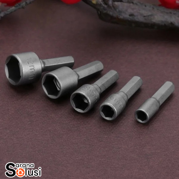 Mata Kunci Shock Shok Sok Set 5 mm 6 mm 7 mm 8 mm 9 mm 10 mm 11 mm 12 mm 13 mmPCS