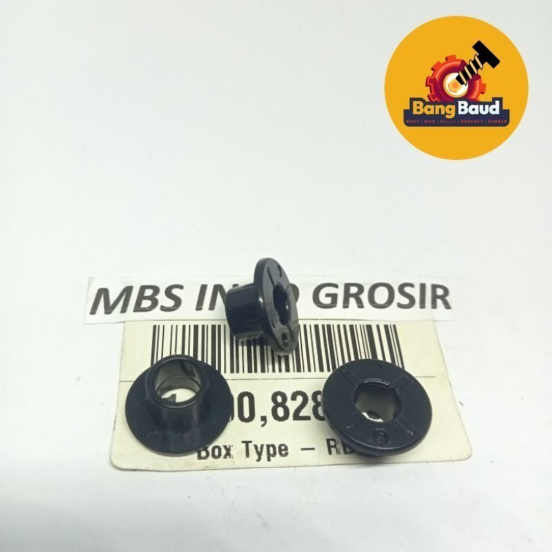 RING BUSING BOSH BOS M6 BAUT 10 RING PLASTIK RING TAMENG KENALPOT UNIVERSAL