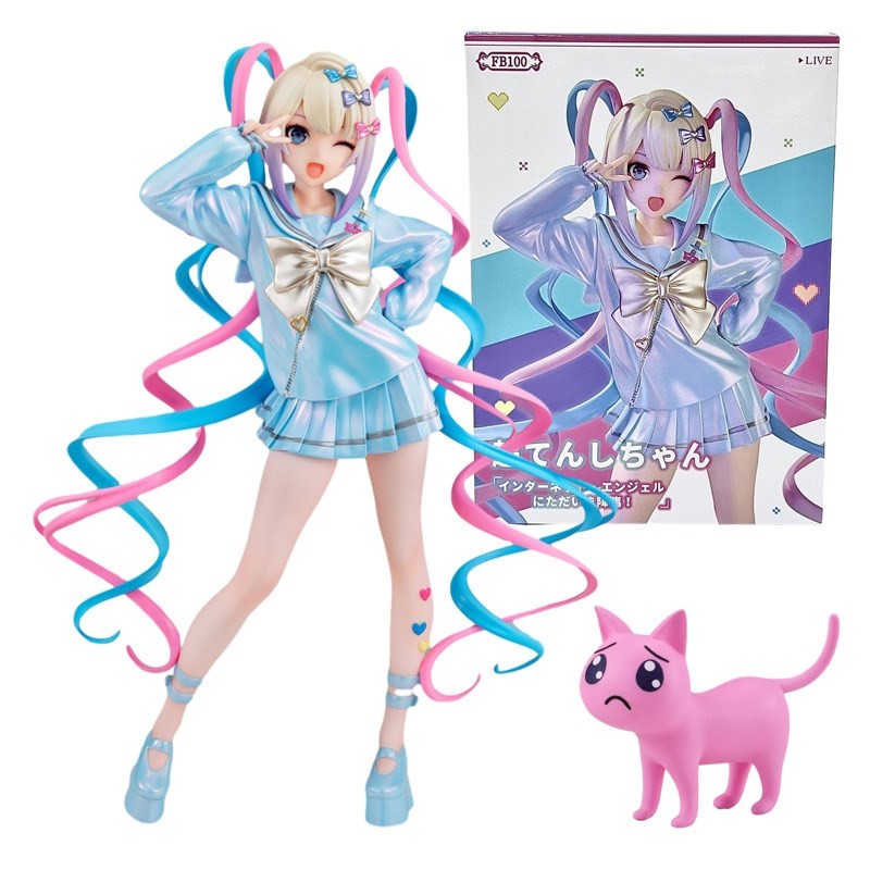 17cm Needy Girl Overdose Anime Figure Pop Up Parade KAngel Action Figures Virtual Uploader PVC Coll