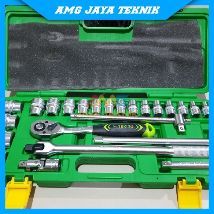 KUNCI SOK SET TEKIRO 24 PCS SOCKET SET KUNCI SOKET SET TEKIRO 24PCS